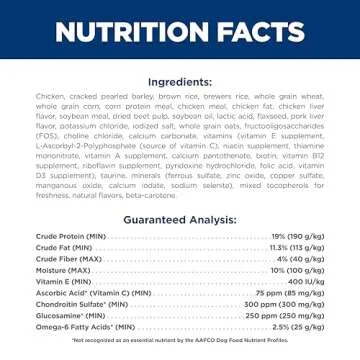 Hill's Science Diet Large Breed, Adult 1-5, Large Breed Premium Nutrition, Dry Dog Food, Chicken & Barley, 35 lb Bag