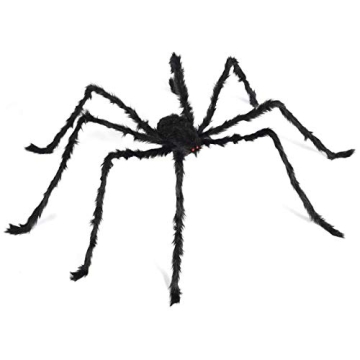 Sizonjoy 6.6 Ft Halloween Giant Spider for Outdoor Fun