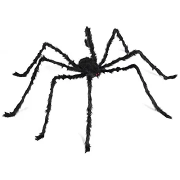 Sizonjoy 6.6 Ft Halloween Giant Spider for Outdoor Fun