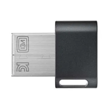SAMSUNG MUF-256AB/AM FIT Plus 256GB - 300MB/s USB 3.1 Flash Drive, Gunmetal Gray