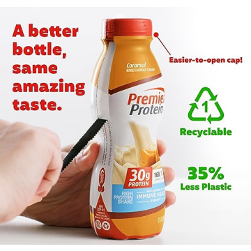 Premier Protein Caramel Shake, 30g Protein, Low Sugar