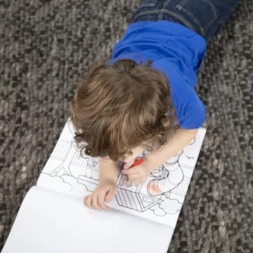 Melissa & Doug Jumbo Coloring Pad - 50 Community Scenes - 11x14