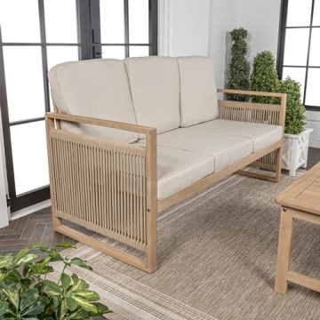 Stunning Gable 3-Seat Outdoor Sofa - Durable Acacia Design