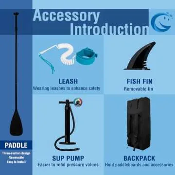 FunWater Ultra-Light Inflatable Paddle Board for Everyone