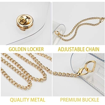 Vorspack Clear Purse Women Stadium Approved Crossbody Bag