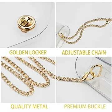 Vorspack Clear Purse Women Stadium Approved Crossbody Bag