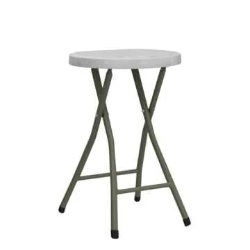 18-Inch Folding Stools Set of 2 for Indoor Outdoor Use