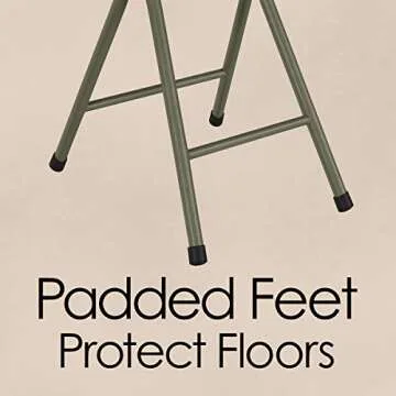 18-Inch Folding Stools Set of 2 for Indoor Outdoor Use