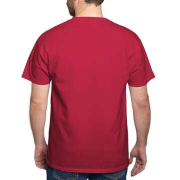 CafePress Rugby is Importanter T Shirt Men's Traditional Fit Dark Casual Tshirt Cardinal