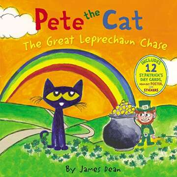 Pete the Cat: The Great Leprechaun Chase Adventure Book