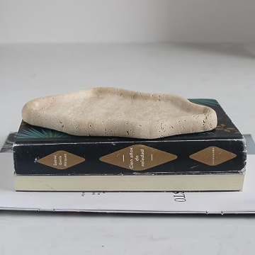 Stylish Real Travertine Cloud Tray for Elegant Home Décor