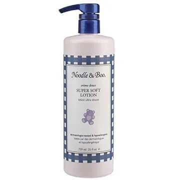 Noodle & Boo 2-in-1 Newborn Hair & Body Wash and Super Soft Lotion Bundle Kit, 25 Fl Oz (Pack of 2)