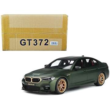 M5 CS (F90) Dark Green Metallic 1/18 Model Car