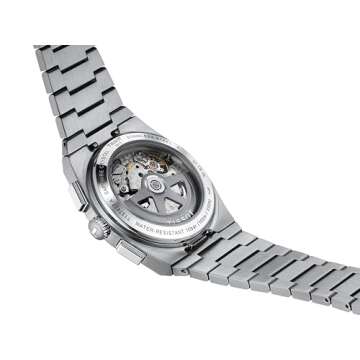 Tissot Mens PRX Automatic Chronograph 316L Stainless Steel case Automatic Watches, Grey, Stainless Steel, 13 (T1374271101100)