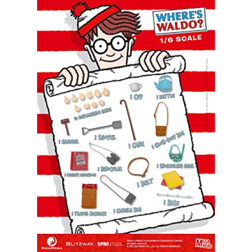 Blitzway Where's Waldo 1/6 Scale Action Figure Collectible