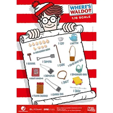 Blitzway Where's Waldo 1/6 Scale Action Figure Collectible