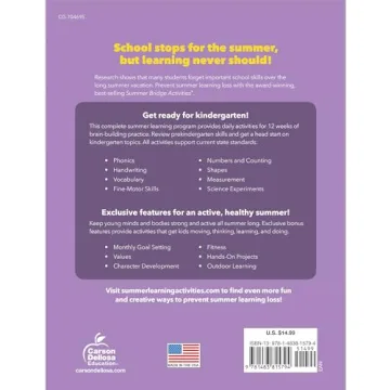 Summer Bridge Activities Workbook for Preschool to Kindergarten