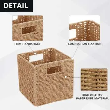 Ukontagood Wicker Baskets - Versatile Storage & Decor