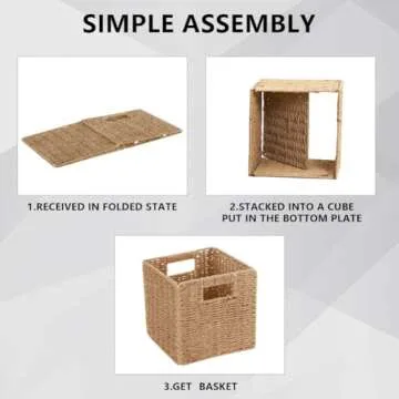 Ukontagood Wicker Baskets - Versatile Storage & Decor