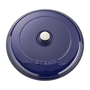 Staub 3.5-qt Cast Iron Braiser in Dark Blue