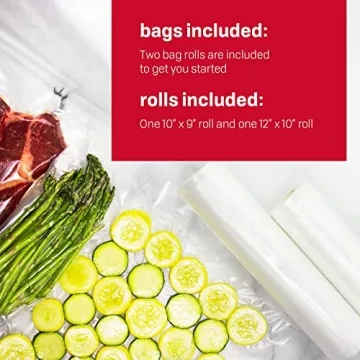 Nesco Deluxe Food Vacuum Sealer 130 Watts with Kit Bags