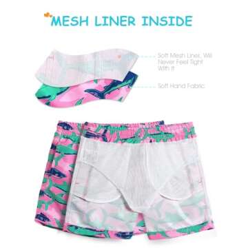 maamgic Boys Swim Trunks Toddler Swim Shorts Little Boys Bathing Suit Swimsuit Toddler Boy Swimwear,...