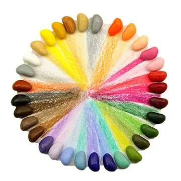 Crayon Rocks 64 Count - Colorful Crayons for Kids