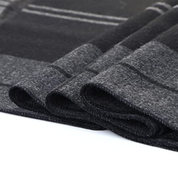 Men's Cashmere Plaid Soft Scarf - Winter Fashion