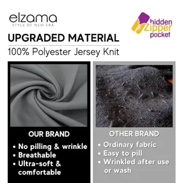 Stylish Infinity Loop Scarf with Hidden Pocket for Women