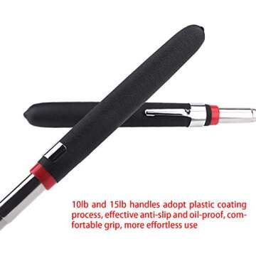 Magnetic Pick Up Tool 4 Pack, Telescopic Magnet Stick (1.5LB 3LB 10LB 15LB) Birthday for Men, Dad, Husband, Christmas for Men Him Stocking Stuffers, Boyfriend Husband Dad Present