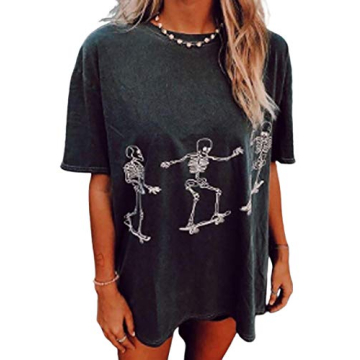 Avanova Women's Graphic Tee Loose Fit Casual Summer T-Shirt