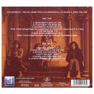 The Fillmore West, San Francisco, April 27th 1969 (2CD)