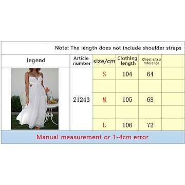 Sunloudy Spaghetti Strap Summer Maxi Dress for Women