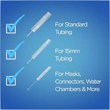 Resplabs CPAP Hose Cleaning Brush Set for Tubing & Masks
