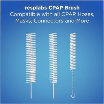 Resplabs CPAP Hose Cleaning Brush Set for Tubing & Masks