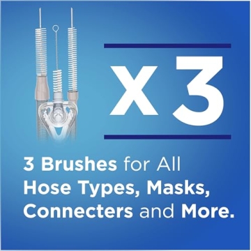 Resplabs CPAP Hose Cleaning Brush Set for Tubing & Masks