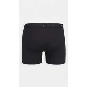 Paul Smith mens Ps Paul Smith Men Trunk Lng 3 Pk Underwear, Black, Medium US