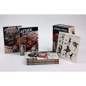 Attack on Titan Season 1 Part 1 Manga Box Set (Attack on Titan Manga Box Sets)