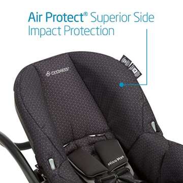 Maxi-Cosi Mico Max 30 Infant Car Seat Black Crystal