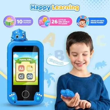 Kids Smart Phone Toys for Boys Age 3-10