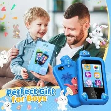 Kids Smart Phone Toys for Boys Age 3-10