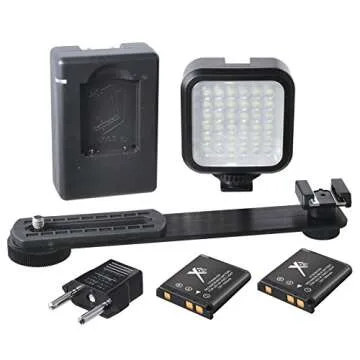 Zoom Q8 Handy Video Recorder, 3M HD Video, Stereo Microphones 4-Track Audio Recording, for Music, Video, YouTube, Livestreaming, Deluxe Kit- LED Set, Case, 64GB, Cables, Xpix Accessories & More