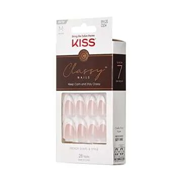 KISS Classy Press-On Nails - Dashing for Easy Manicure