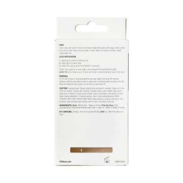 KISS Classy Fake Nails Ready-To-Wear DIY Manicure - Dashing, Waterproof, Smudge Proof, Chip Proof, No Dry Time, Durable & Flexible, Long Lasting, Medium & Coffin Shaped, Quick & Easy | 28 Count