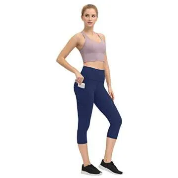 Fengbay High Waist Yoga Pants for Women with Pockets