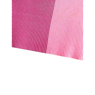 Stylish Verdusa Women's Square Neck Knit Crop Top - Pink