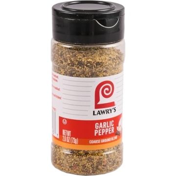 Lawry's Garlic Pepper Coarse Ground Seasoning - Transform Your Meals!