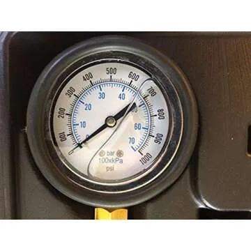 PMD Products Diesel Engine Compression Pressure Tester is Compatible with Repair and Replace on GM Duramax Ford Powerstroke Cummins International NAVISTAR Detroit CAT Perkins Engines 1000PSI