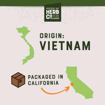 Monterey Bay Herb Co. Black Peppercorn (16 Mesh) - Premium Ground Pepper Essential Spice for Seasoning & Cooking (1lb Bag)