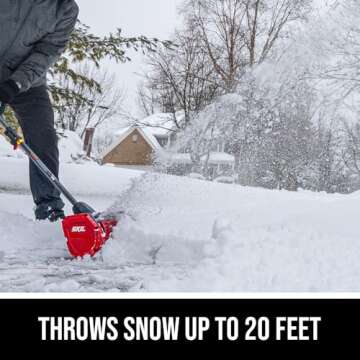 SKIL PWR CORE 40 Brushless 40V 12 in. Snow Shovel Kit - Efficient Snow Removal Solution